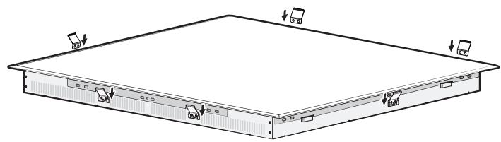 SAMSUNG NZ64N9777GK/E1 - Installation de la table de cuisson - 5