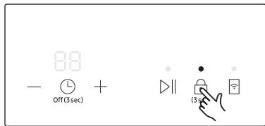 SAMSUNG NZ64N9777GK/E1 - Aktivieren/Deaktivieren der Kindersicherung - 1
