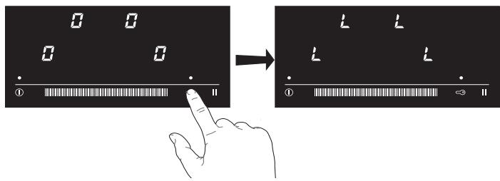 ASKO HI1631G  -  HI1631G - Activation de la sécurité infant - 1