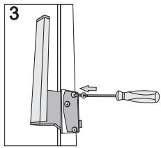 GORENJE FN6192CW - Remontage de la poignée avec charnière: - 2
