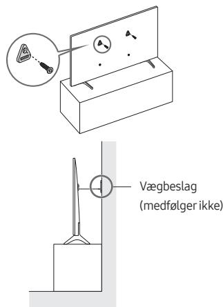 Vægbeslag (medfølger ikke)