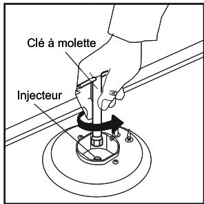 VALBERG GGH 4 VET - GGH 4 VET - Changement d'injecteurs: - 1