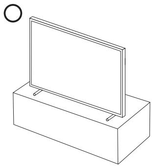 SAMSUNG THE FRAME QE49LS03RAUXXC - Bezpečnostné upozornenia k instalácii televízora so stojanom - 1