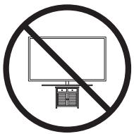SAMSUNG THE FRAME QE49LS03RAUXXC - Varnostni ukrepi: Pritrjevanje televizorja na steno, da preprečite njegov pavdec - 1