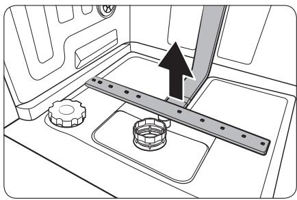SAMSUNG DW50R4040BB - Onderste spreoiarm - 1