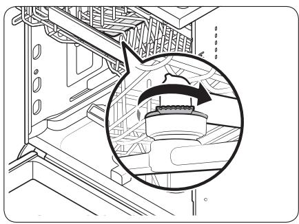 SAMSUNG DW50R4040BB - Övre stril - 1