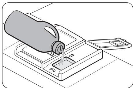 SAMSUNG DW50R4040BB - Riempimento del serbatoio del brillantante - 2