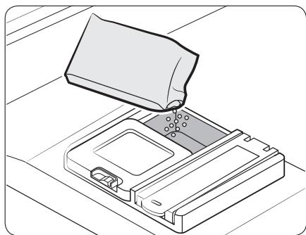 SAMSUNG DW50R4040BB - Pesuaineen lisäminen - 2