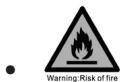 SABA MO 2519IX - Warning: very hot surface! - 1