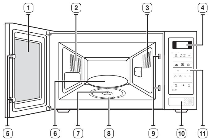 SAMSUNG ME731K-B - OVEN - 1