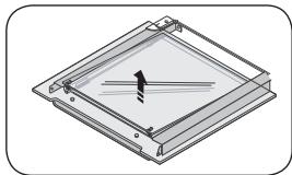 SAMSUNG NV6783BGESR/EF - AUSBAU DES GLASEINSATZES DER GERÄTETÜR - 3