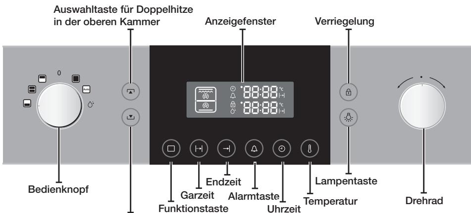 SAMSUNG NV6783BGESR/EF - Steuerelemente des Ofens - 1