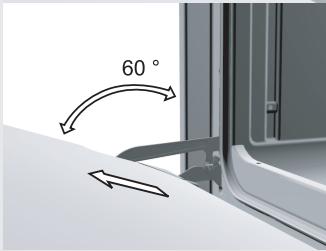 GORENJE K634XH - Démontage des VITRES de la porte - s'applique uniquement aux PORTES premium tout VERRE (modèles a et b) - 3