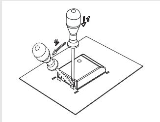 GORENJE K634XH - Robinet de gaz du brûleur sans thermocouple (figure 4) - 1
