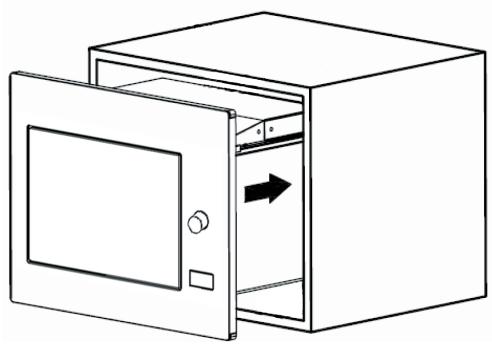 GRUNDIG GMI3240B - Fixarea cuptorului - 1