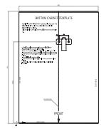 GRUNDIG GMI3240B - Fixation du support d'encastrement - 2