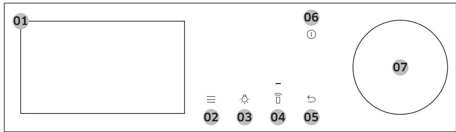 SAMSUNG NQ5B6753CAK - Kontrollpanel - 1