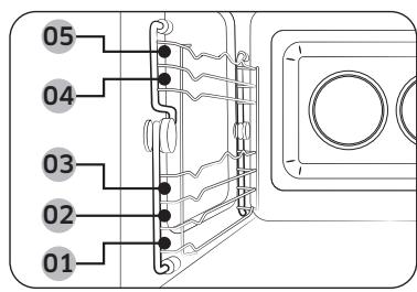 SAMSUNG NQ5B6753CAK - Sivutelineet - 1