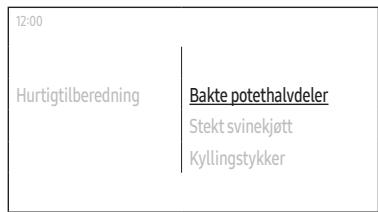 SAMSUNG NQ5B6753CAK - Hurtigtilberedning - 2