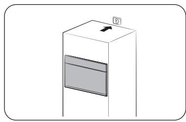SAMSUNG NQ5B6753CAK - Mounting the oven - 4