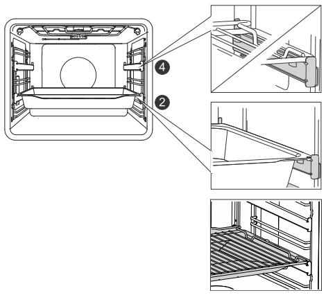 GORENJE BOS6737E13X - Guides coulissants fixes - 1