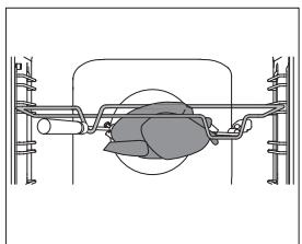GORENJE BO747A33BG - Cooking with the rotisserie (depending on the model) - 3