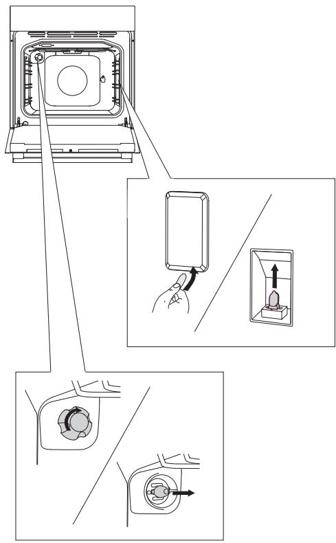 GORENJE BO747A33BG - REPLACING THE BULB - 1