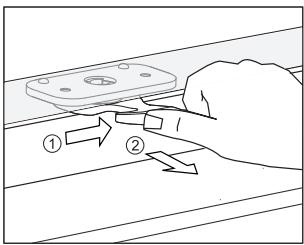 GORENJE EIT6355XPD - VERROU de la porte (sur certains modèles) - 1