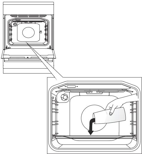 GORENJE EIT6355XPD - Nettoyage du FOUR avec la fonction AQUA CLEAN - 1