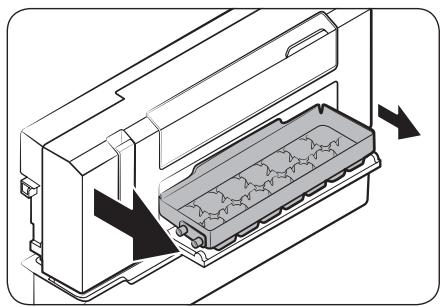 SAMSUNG RZ32M753EB1 - Eiswurfelfach - 1
