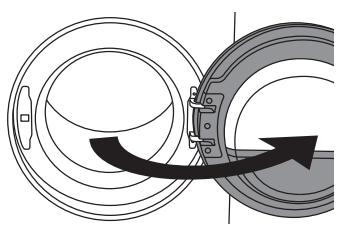 ASKO T408HD.T.P - T408HD.T.P - CHANGING THE DOOR OPENING DIRECTION - 2