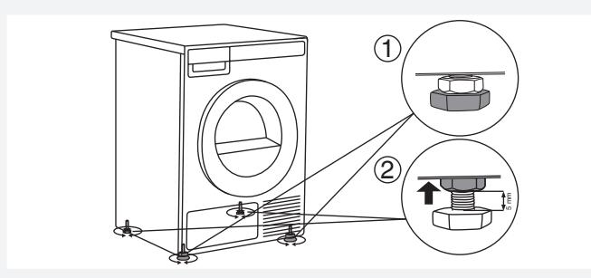 ASKO T408HD.T.P - T408HD.T.P - How to stack a dryer onto the washing machine (ASKO): - 5