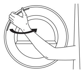 ASKO T408HD.T.P - T408HD.T.P - CHANGING THE DOOR OPENING DIRECTION - 1