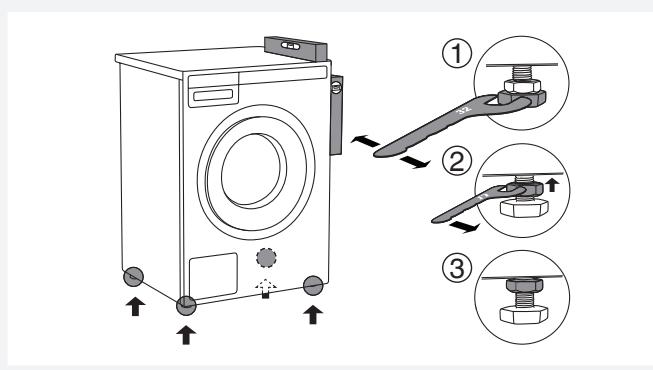 ASKO T408HD.T.P - T408HD.T.P - How to stack a dryer onto the washing machine (ASKO): - 4
