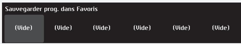 ASKO T611HX.W - T611HX.W - Programmes favoris/Ajout fav? - 2