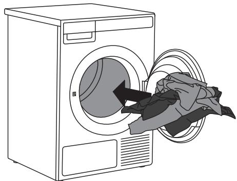 ASKO T611HX.W - T611HX.W - ÉTAPE 3: CHARGEZ LE LINGE - 3