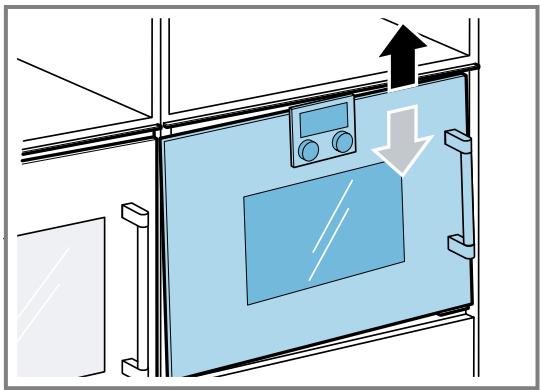 GAGGENAU BSP270111  -  BSP270131 -  BSP270111 -  BSP270101 - Ajuster la porte de l'appareil - 3