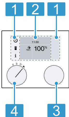 GAGGENAU BSP270111  -  BSP270131 -  BSP270111 -  BSP270101 - Éléments de commande - 1