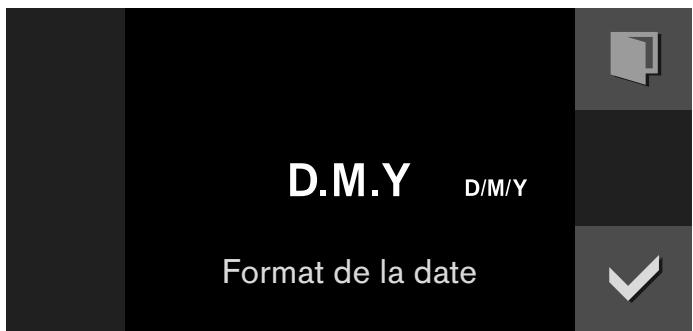 GAGGENAU BM484110  -  BM484110 - Réglage du format de la date - 1