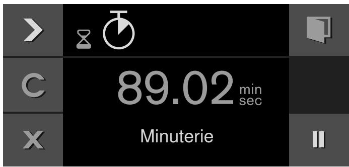 GAGGENAU BM484110  -  BM484110 - Arrêter le chronomètre et le redémarrer - 1