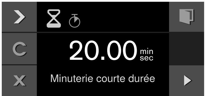 GAGGENAU BM484110  -  BM484110 - Réglage de la minuterie courte durée - 1