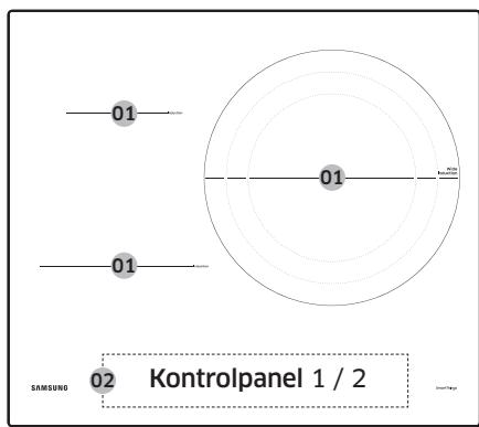 SAMSUNG NZ64B5046FK/U1 - Kogezoner - 1