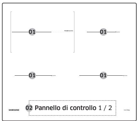 SAMSUNG NZ64B5046FK/U1 - Zone di cottura - 4