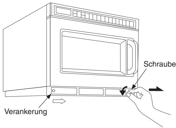 PANASONIC NE-1643  -  NE-1643 - REINIGUNG DES LUFTFILTERS - 1