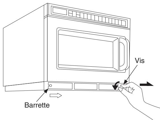 PANASONIC NE-1643  -  NE-1643 - NETTOYAGE DU FILTRÉ À AIR - 1