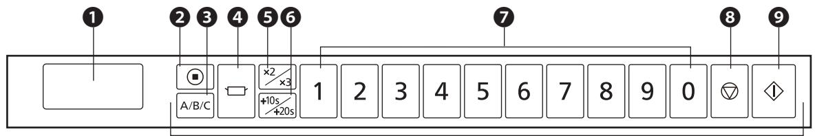 PANASONIC NE-1643  -  NE-1643 - Schematische weergave van de NE-2153-2/NE-1653 - 1