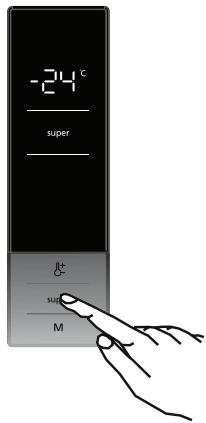 VALBERG UF NF 280 F X701T - UF NF 280 F X701T - Lorsque ce mode est activé : - 1