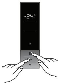 VALBERG UF NF 280 F X701T - UF NF 280 F X701T - Child lock function - 1