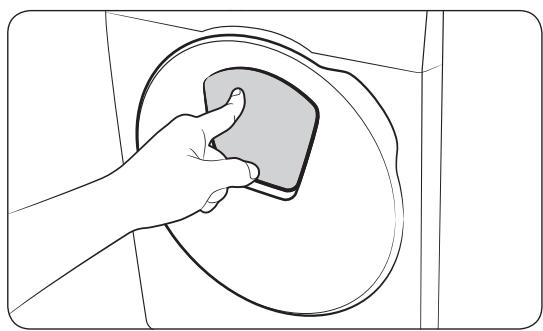 SAMSUNG WD90T534DBW - Hublot AddWash (modèles applicables uniquement) - 1