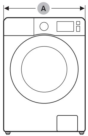 SAMSUNG WD90T534DBW - Fiche de caractéristiques techniques - 1